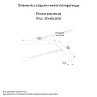 Планка карнизная 100х69х2000 (PURMAN-20-8017-0.5)