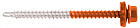 Купить долговечный Саморез 4,8х70 RAL2004 (чистый оранжевый) в Компании Металл Профиль.